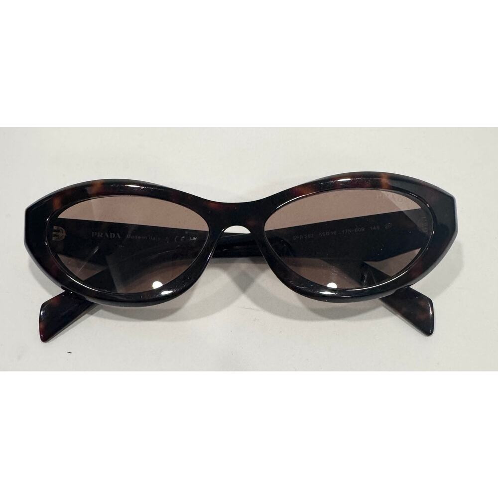 PRADA PR 26ZS Tortoise Sunglasses Retro Luxury Designer Chic Italy Sunnies - Picture 2 of 6